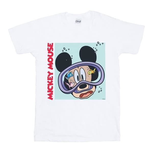 Disney Musse Pigg Under Vatten T-shirt i bomull för flickor