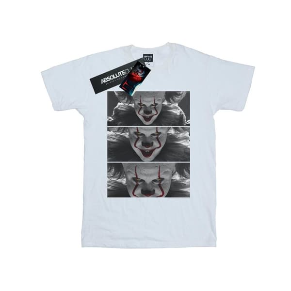 It Chapter 2 Dam/kvinnor Pennywise Foto Närbild Boyfriend T-shirt i bomull