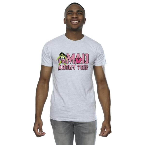Marvel Mens She-Hulk Mad About You T-Shirt