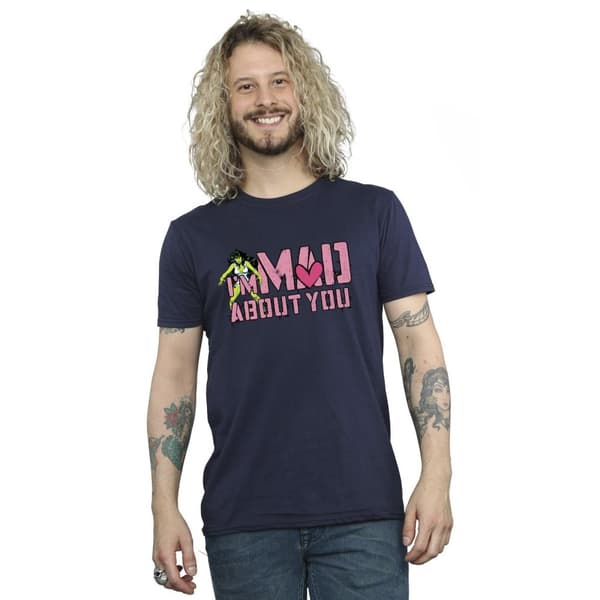 Marvel Mens She-Hulk Mad About You T-Shirt