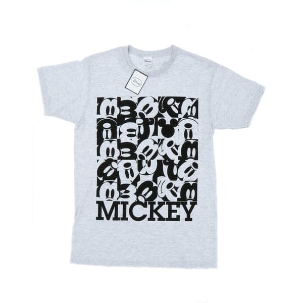 Disney Herr T-shirt med rutnät från Musse Pigg