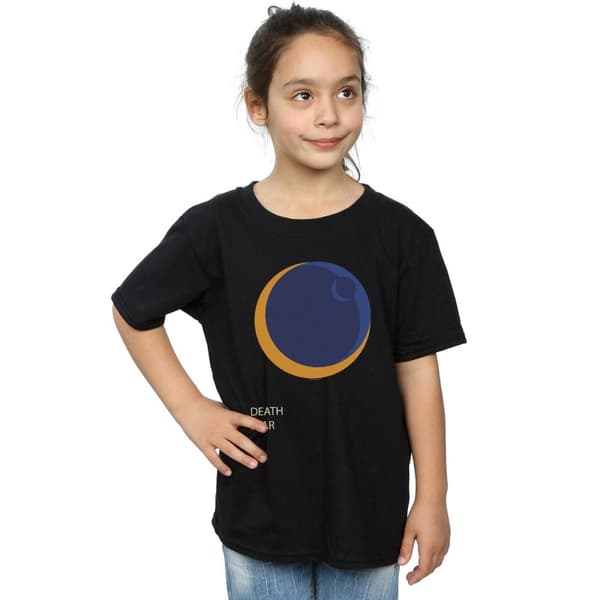Star Wars Dödsstjärnan - T-shirt i bomull för flickor