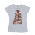 Miniatyrbilde 1 av 2: Willy Wonka Womens/Ladies Chocolate Waterfall Cotton T-Shirt