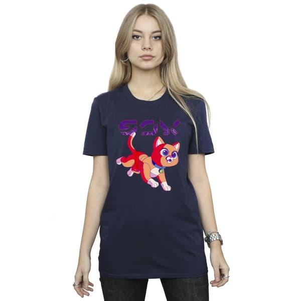 Disney Dam/Tjej Lightyear Sox Digital Söt Bomull Boyfriend T-shirt