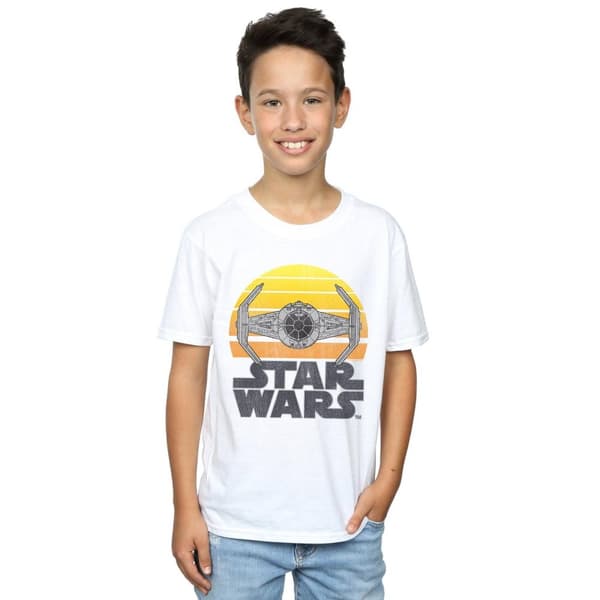 Star Wars Boys Sunset TIE Fighter T-Shirt