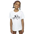Miniatyrbild 3 av 4: Disney Minnie Mouse Three Faces T-shirt i bomull för flickor