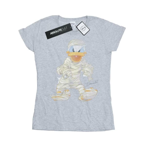 Disney Womens/Ladies Mummy Donald Duck Cotton T-Shirt