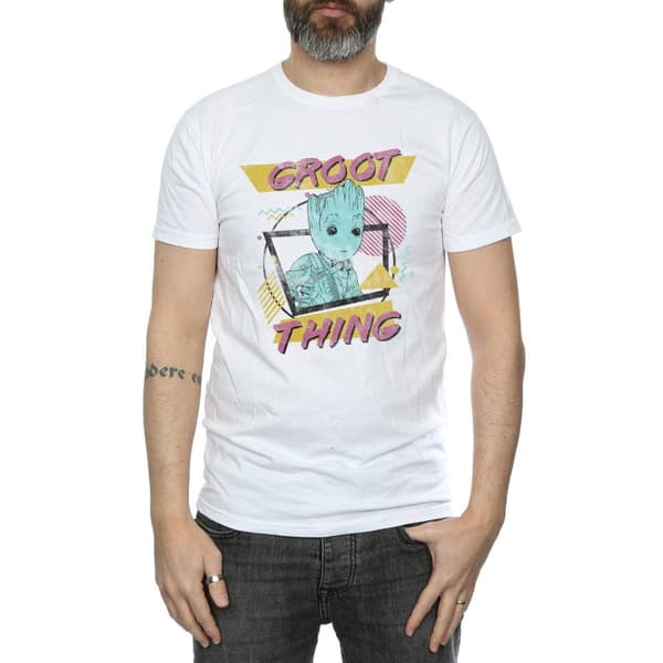 Marvel Mens Guardians Of The Galaxy Vol. 2 Groot Thing T-Shirt