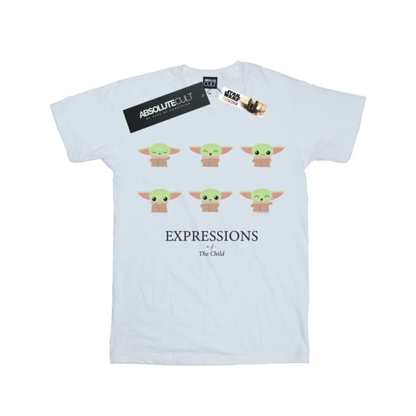 Star Wars Girls The Mandalorian Expressions Of The Child T-shirt i bomull