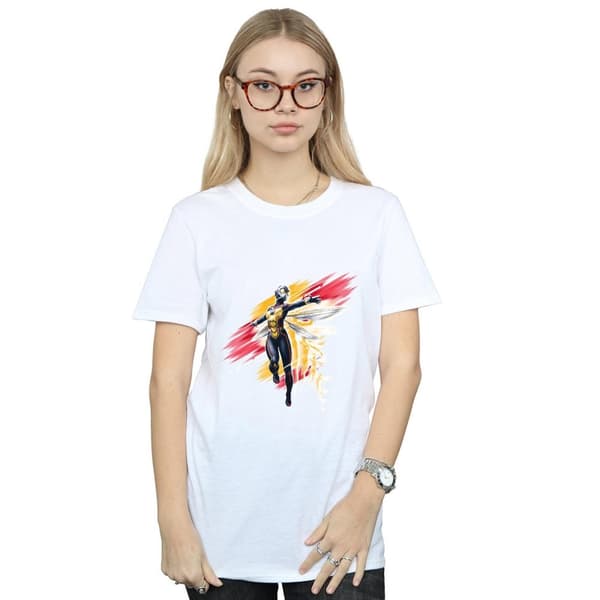 Marvel Womens/Ladies Ant-Man And The Wasp Hope Brushed Cotton Boyfriend T-Shirt