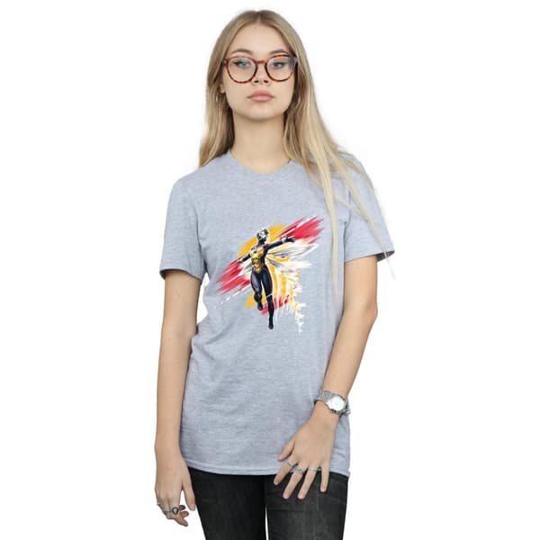 Marvel Womens/Ladies Ant-Man And The Wasp Hope Brushed Cotton Boyfriend T-Shirt