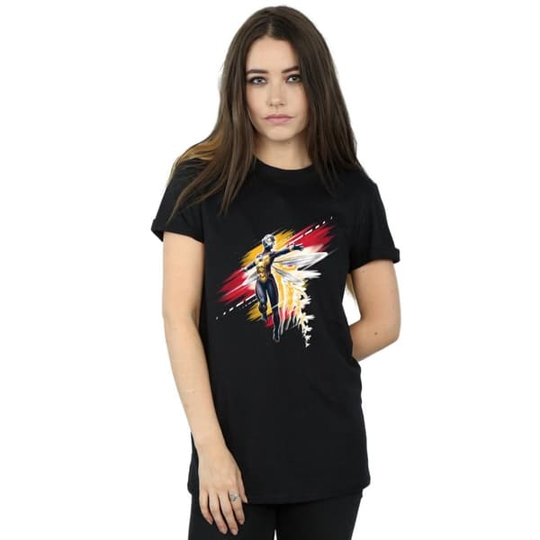 Marvel Womens/Ladies Ant-Man And The Wasp Hope Brushed Cotton Boyfriend T-Shirt
