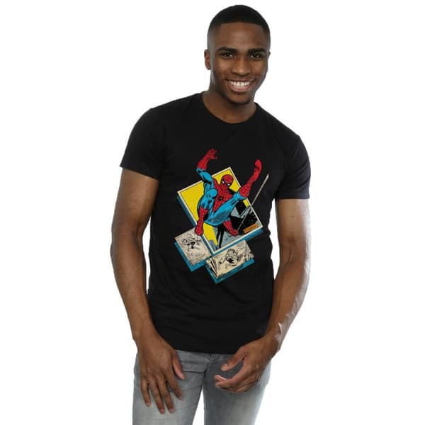 Marvel Spider-Man block T-shirt för herrar