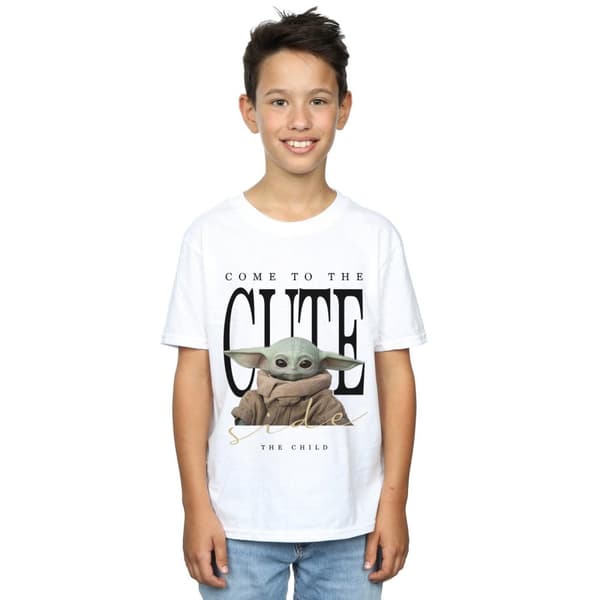 Star Wars Boys The Mandalorian The Cute Side T-Shirt