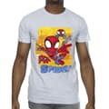 Miniatyrbillede 3 af 4: Marvel Mens Spidey And His Amazing Friends Flying T-Shirt
