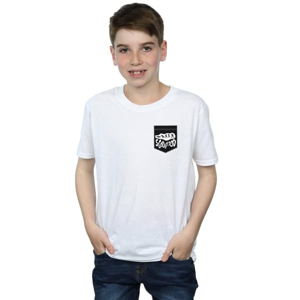 Scooby Doo T-shirt med fuskficka för pojkar