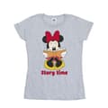 Pikkukuva 1 / 2: Disney Womens/Ladies Minnie Mouse Story Time Cotton T-Shirt
