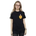 Miniatyrbilde 2 av 3: Disney Womens/Ladies Daisy Duck Faux Pocket Cotton Boyfriend T-Shirt