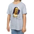 Miniatyrbild 3 av 5: Star Wars C-3PO T-shirt i borstad bomull från De sista jediriddarna