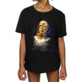 Miniatyrbild 3 av 5: Star Wars C-3PO T-shirt i borstad bomull från De sista jediriddarna