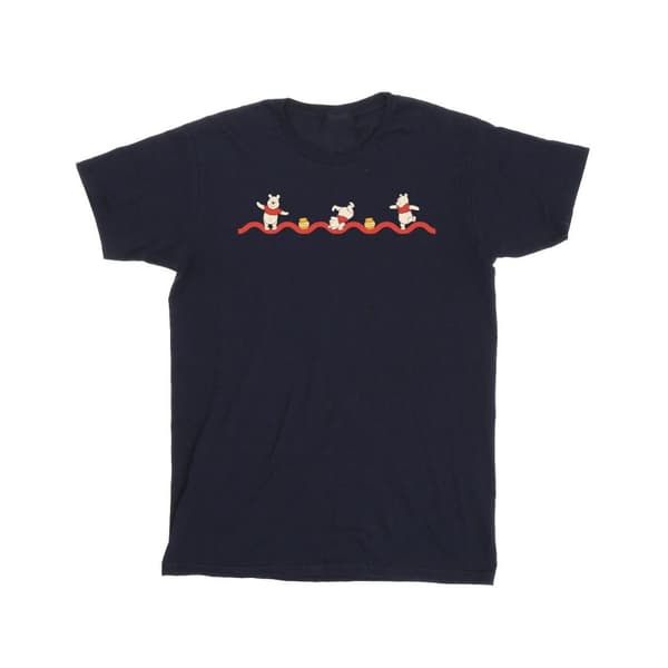 Disney Winnie the Pooh Hunny Line - T-shirt i bomull för flickor
