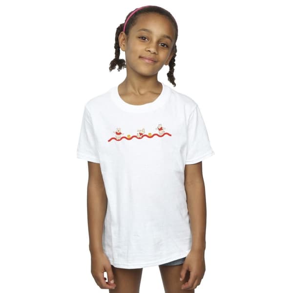 Disney Winnie the Pooh Hunny Line - T-shirt i bomull för flickor