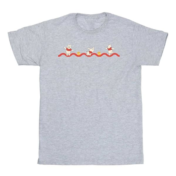 Disney Winnie the Pooh Hunny Line - T-shirt i bomull för flickor