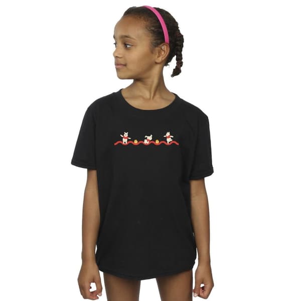 Disney Winnie the Pooh Hunny Line - T-shirt i bomull för flickor