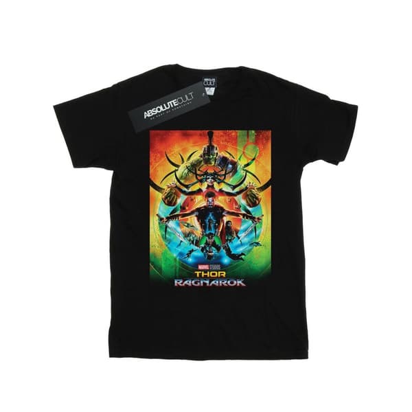 Marvel Studios Mens Thor Ragnarok Poster T-Shirt