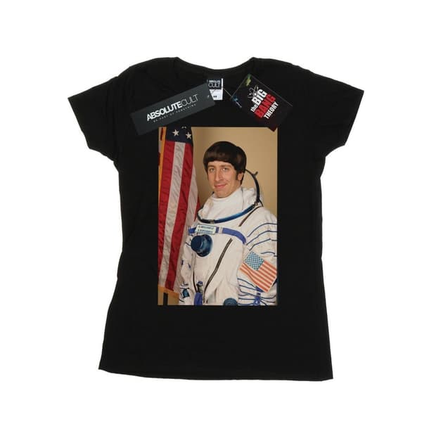 The Big Bang Theory Womens/Ladies Howard Wolowitz Rocket Man Cotton T-Shirt