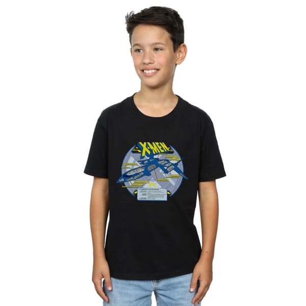 Marvel Boys X-Men X-Jet Breakdown T-Shirt