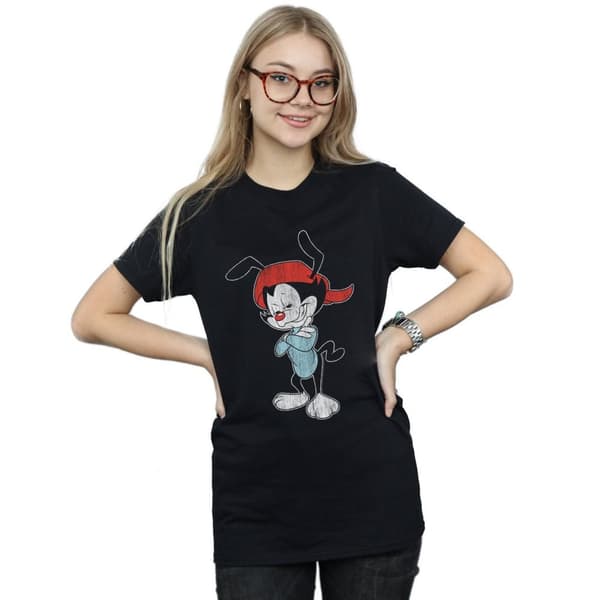 Animaniacs Womens/Ladies Wakko Classic Pose Cotton Boyfriend T-Shirt