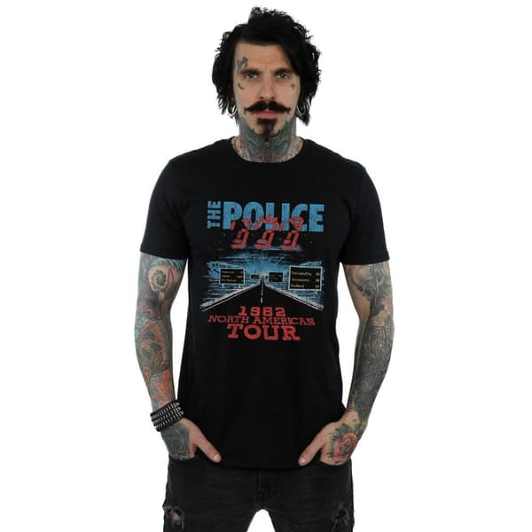 The Police T-shirt - Nordamerikanska turnén V2 för herrar