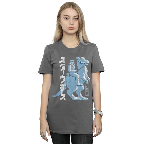 Star Wars Womens/Ladies Kanji Luke Hoth Cotton Boyfriend T-Shirt