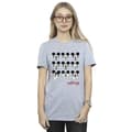 Miniatyrbild 2 av 3: Disney Dam/Tjej Musse Pigg Many Faces Bomull Boyfriend T-shirt