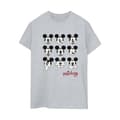 Miniatyrbild 1 av 3: Disney Dam/Tjej Musse Pigg Many Faces Bomull Boyfriend T-shirt