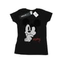 Pikkukuva 1 / 3: Disney Womens/Ladies Mickey Mouse Distressed Ponder Cotton T-Shirt