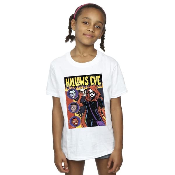 Marvel Girls Hallows Eve Comic Cover Cotton T-Shirt