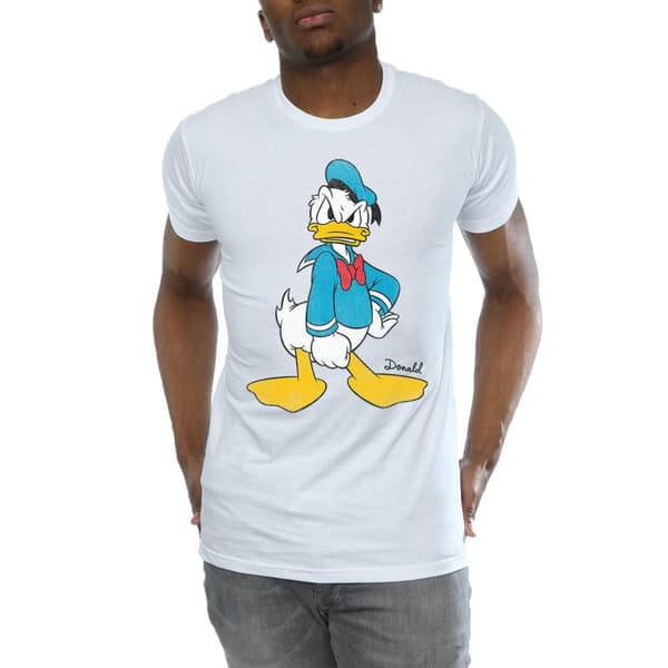 Disney Mens Donald Duck Angry T-Shirt
