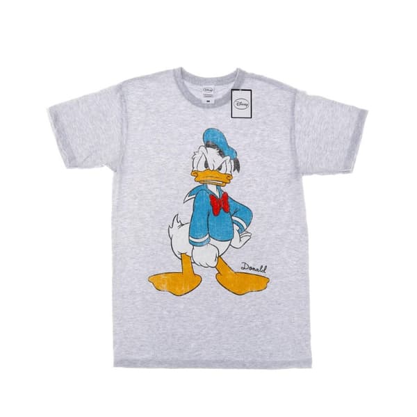 Disney Mens Donald Duck Angry T-Shirt