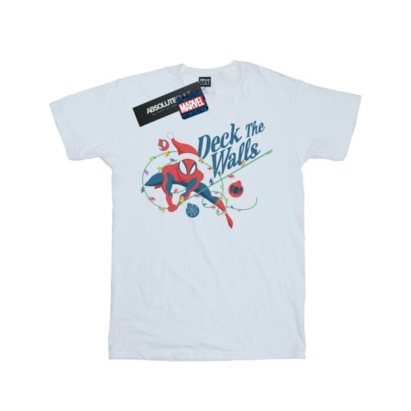Marvel Spider-Man Deck the Walls T-shirt för herrar