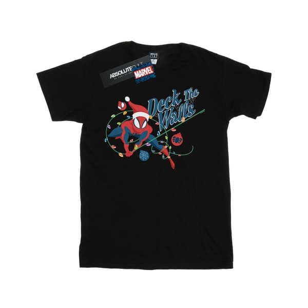 Marvel Spider-Man Deck the Walls T-shirt för herrar
