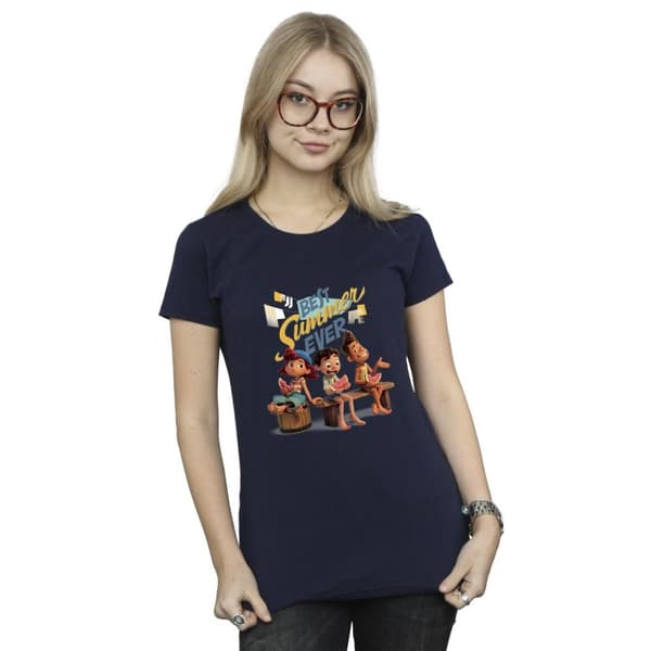 Disney Womens/Ladies Luca Best Summer Ever Cotton T-Shirt