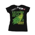 Miniatyrbild 1 av 3: Star Wars Millennium Falcon Shamrock Luck - T-shirt i bomull för damer/damer