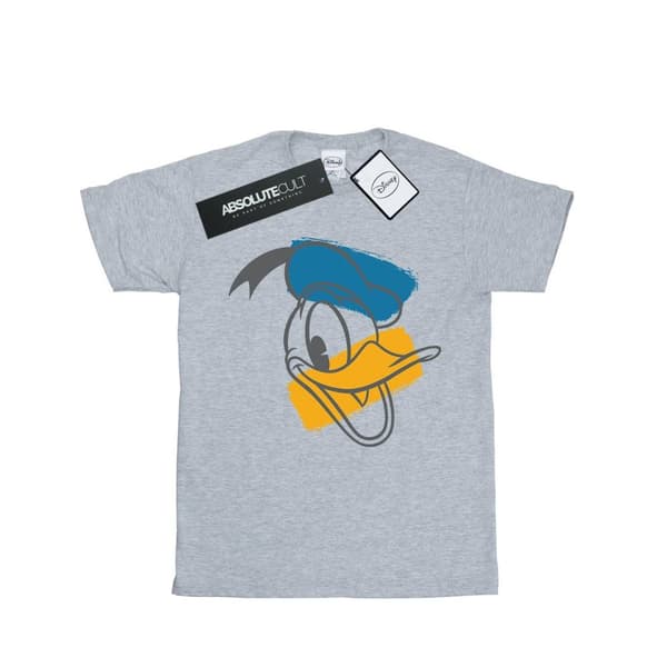 Disney Mens Donald Duck Head T-Shirt