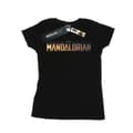 Pikkukuva 1 / 3: Star Wars Womens/Ladies The Mandalorian Series Logo Cotton T-Shirt