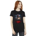 Pikkukuva 2 / 4: Netflix Womens/Ladies Stranger Things Pumpkin Upside Down Cotton Boyfriend T-Shirt