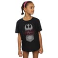 Miniatyrbild 2 av 5: Star Wars The Last Jedi Symbol Crash T-shirt i bomull för flickor