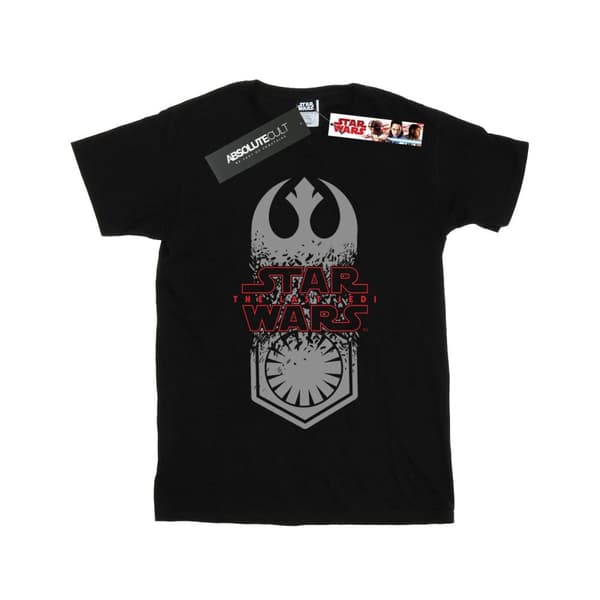 Star Wars The Last Jedi Symbol Crash T-shirt i bomull för flickor