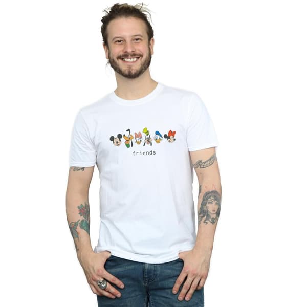 Disney Mens Mickey Mouse And Friends T-shirt